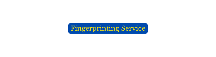 Fingerprinting Service
