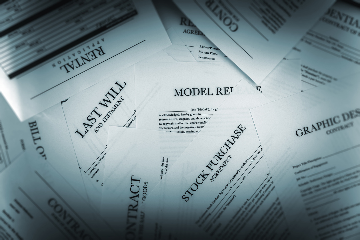 Pile of Legal Documents